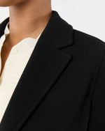 Load image into Gallery viewer, Parker Jacket in Black Wool Pique Knit

