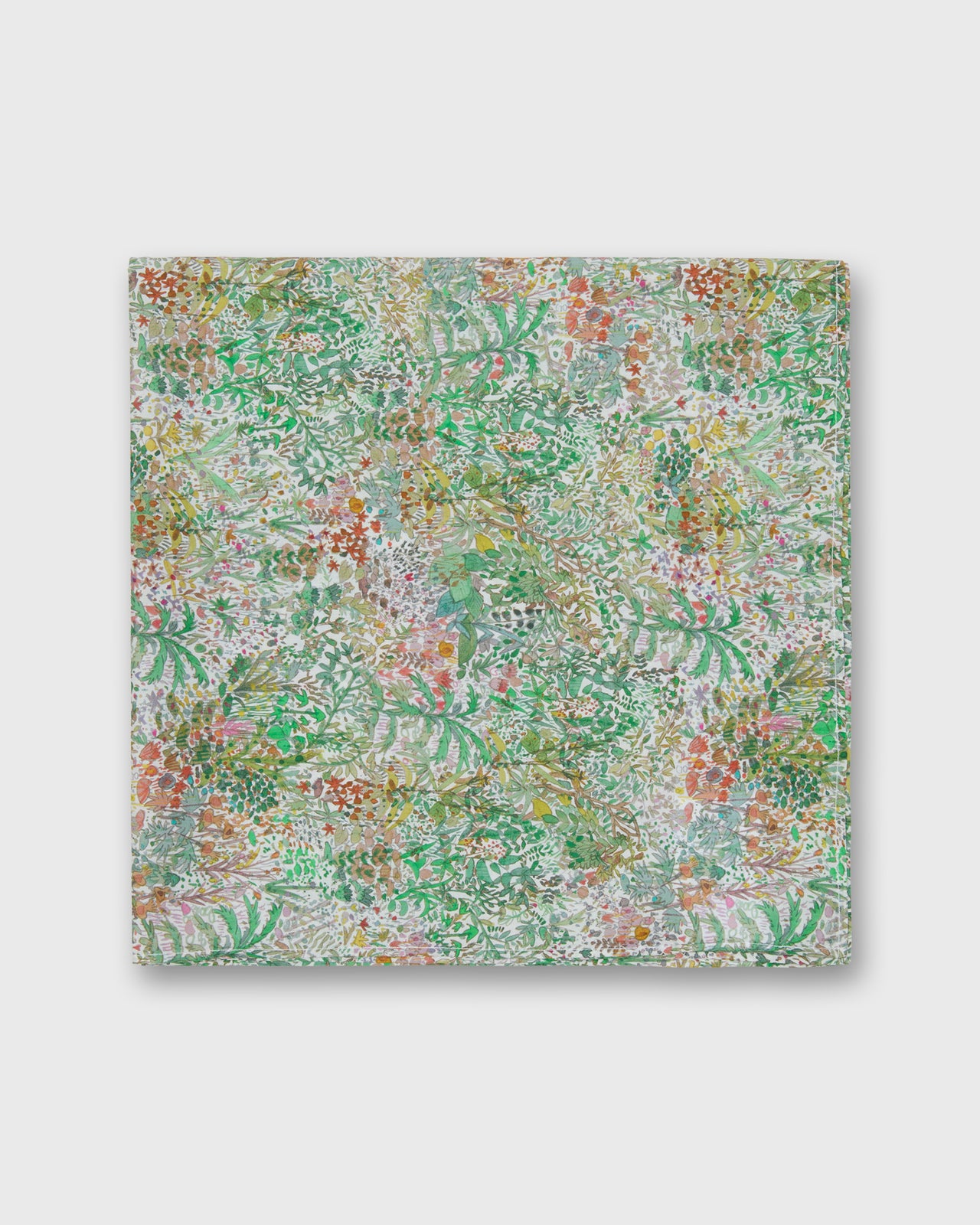 Anyway Scarf in Green Fields Of Eden Liberty Fabric