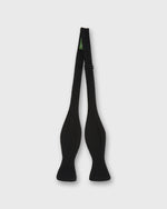 Load image into Gallery viewer, Formal Bow Tie in Black Silk Grosso Grenadine
