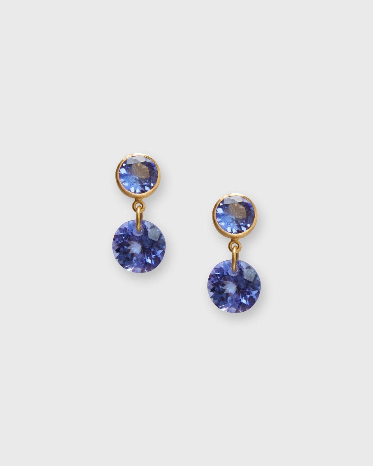 Extra Small Incandescence Earrings in Tanzanite