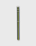 Load image into Gallery viewer, Nato Watch Strap in Blue/Yellow Stripe
