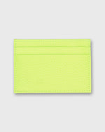 Load image into Gallery viewer, Card Holder in Fluo Yellow Leather
