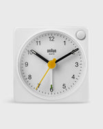 Load image into Gallery viewer, Travel Alarm Clock in White
