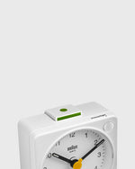 Load image into Gallery viewer, Travel Alarm Clock in White
