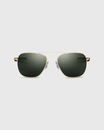 Load image into Gallery viewer, Aviator Sunglasses in 23K Gold/AGX

