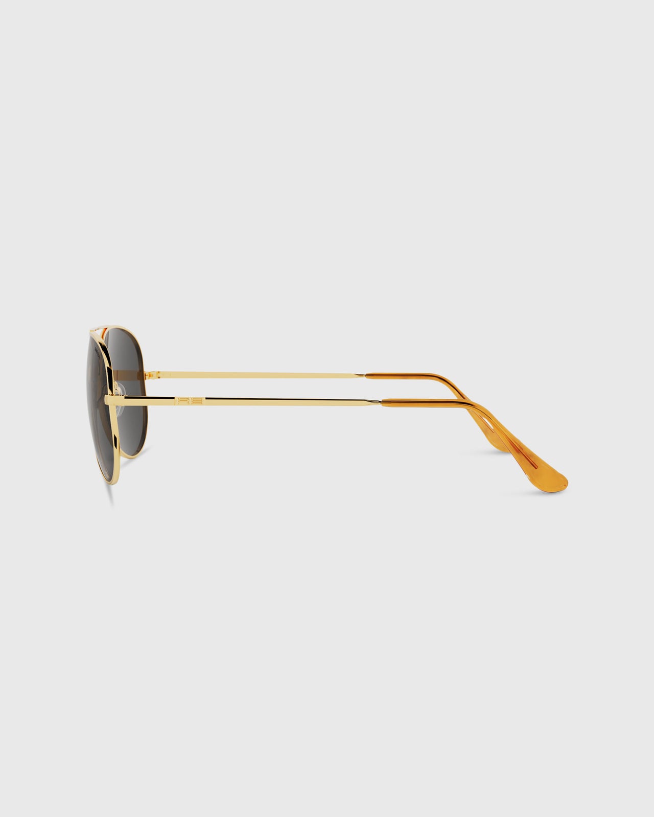 Concorde Sunglasses in 23K Gold/American Gray