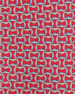 Load image into Gallery viewer, Silk Print Tie in Salmon/Sky/Lilac Links
