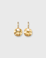 Load image into Gallery viewer, Extra Small Brilliant Earrings in Citrine
