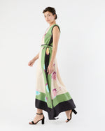 Load image into Gallery viewer, San Carlo Dress in Derby Silk Twill
