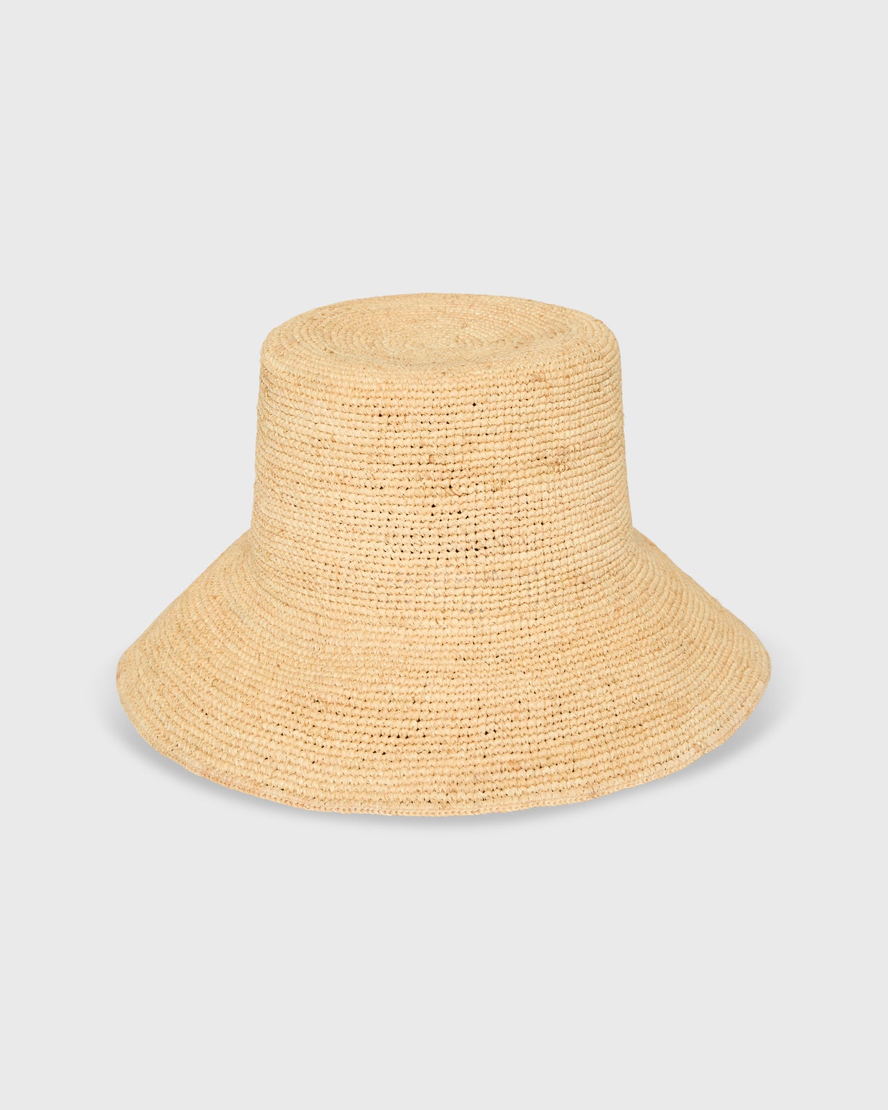 Chic Crochet Bucket Hat in Natural