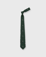 Load image into Gallery viewer, Silk Club Tie in Hunter/Blue/Orange Kingfisher
