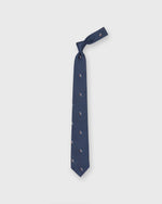 Load image into Gallery viewer, Silk Club Tie in Navy/Ice/Red Kingfisher
