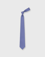 Load image into Gallery viewer, Silk Print Tie in Blue/Cream/Orange Flower
