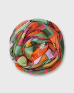 Load image into Gallery viewer, Cotton/Silk Square Scarf in Fatima

