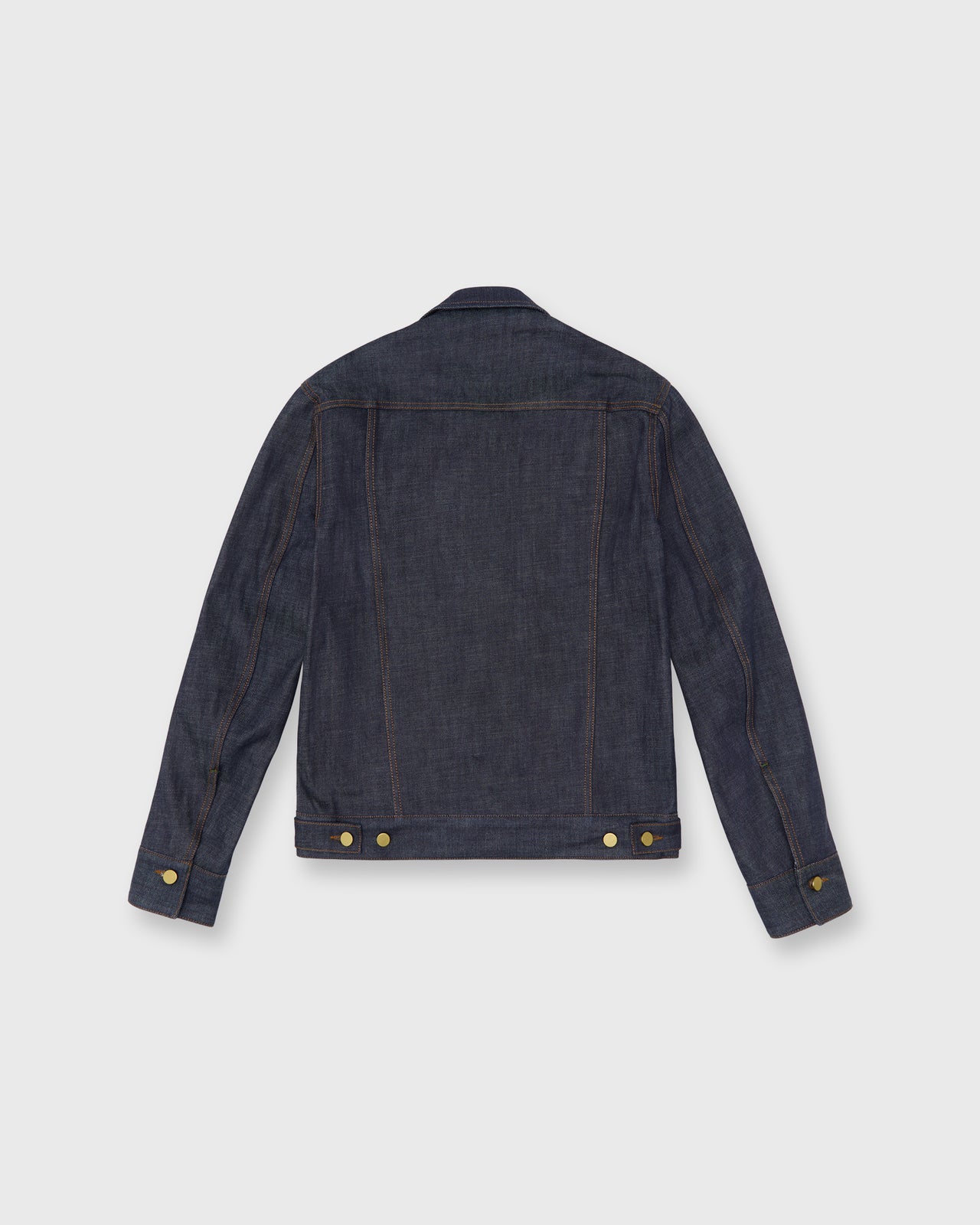 Plains Jacket in Selvedge Rigid Denim