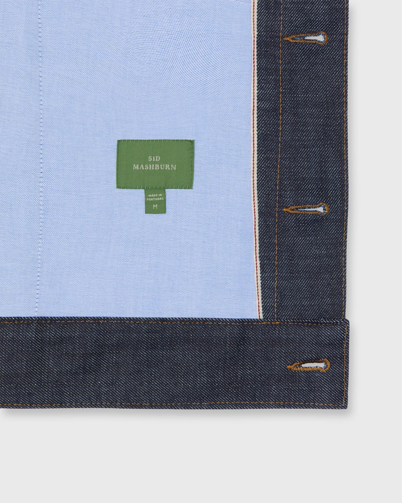 Plains Jacket in Selvedge Rigid Denim