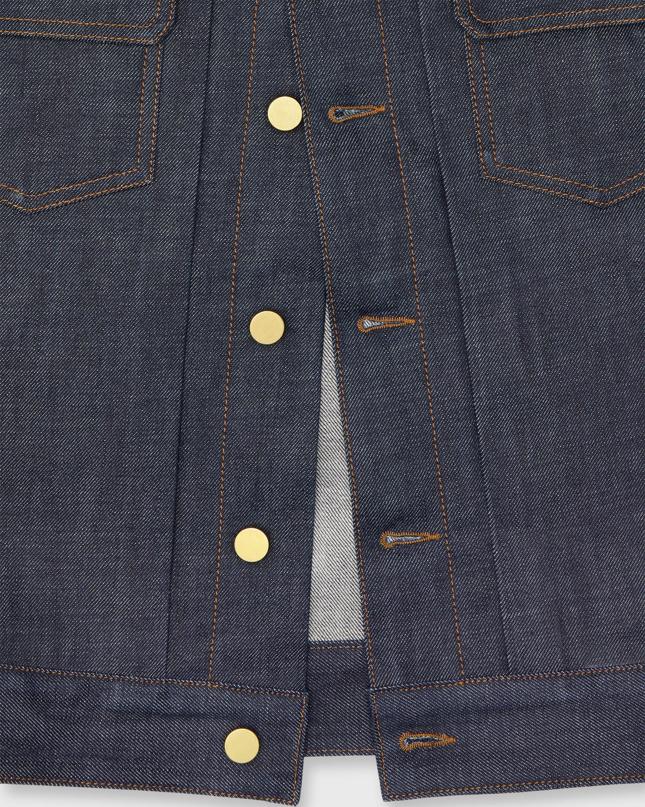 Plains Jacket in Selvedge Rigid Denim