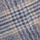 Virgil No. 4 Jacket in Navy/Tan/Bone Plaid Brushed Sharkskin