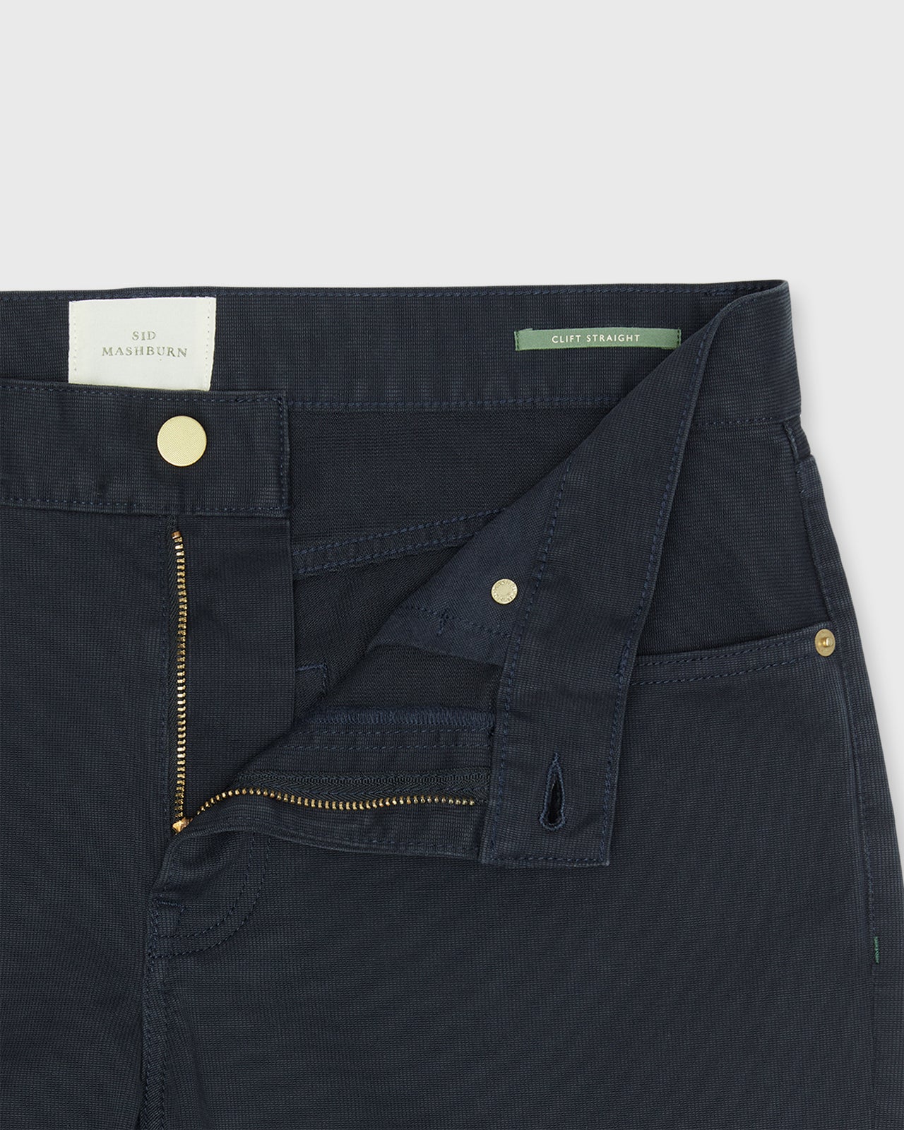 Clift Straight Leg Jean in Navy Bedford Corduroy