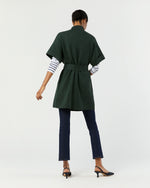 Load image into Gallery viewer, Julia Cardigan in Heather Pine Extra Fine Merino Wool
