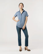 Load image into Gallery viewer, Scout Shirt in Indigo Cotolino Chambray
