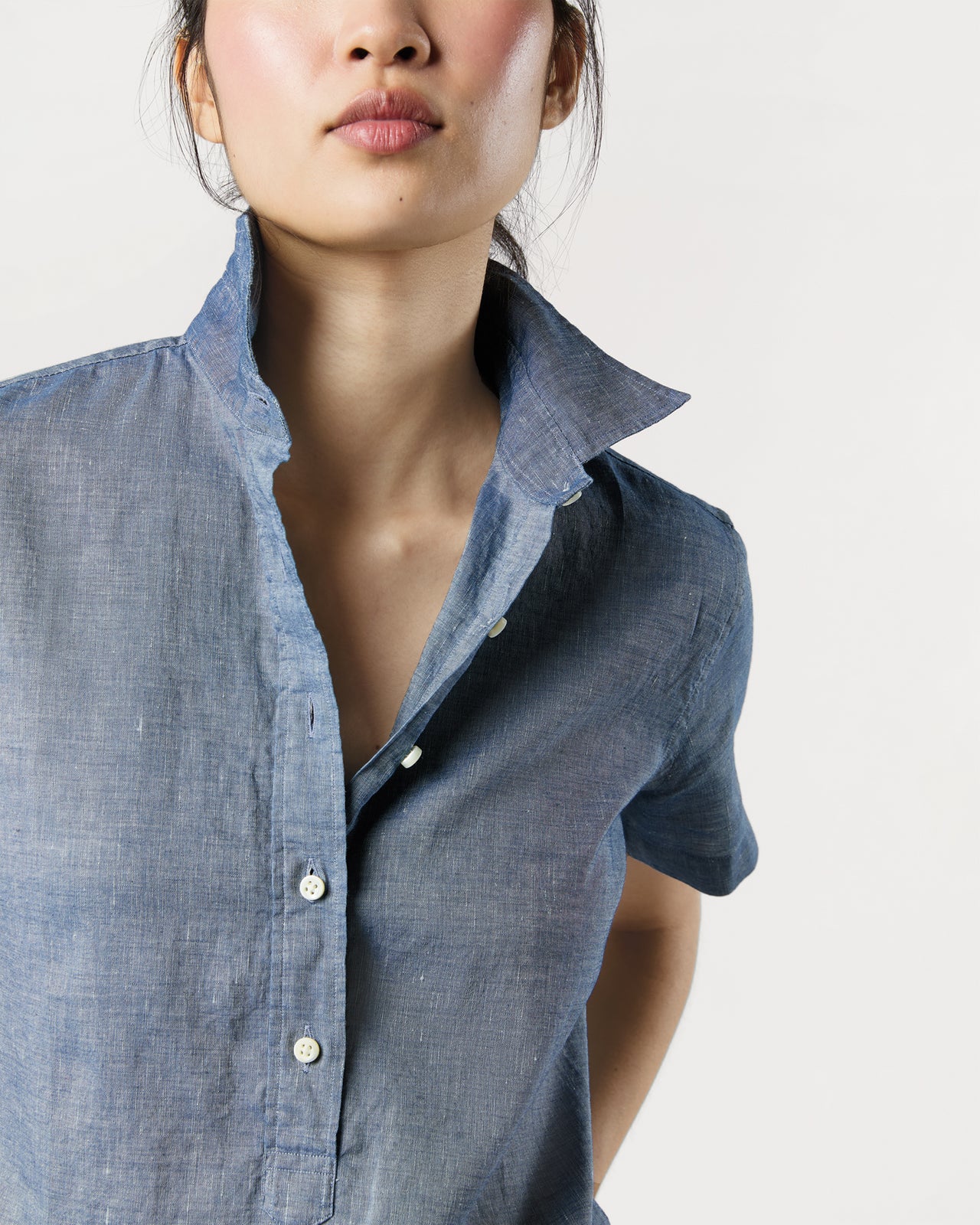 Scout Shirt in Indigo Cotolino Chambray