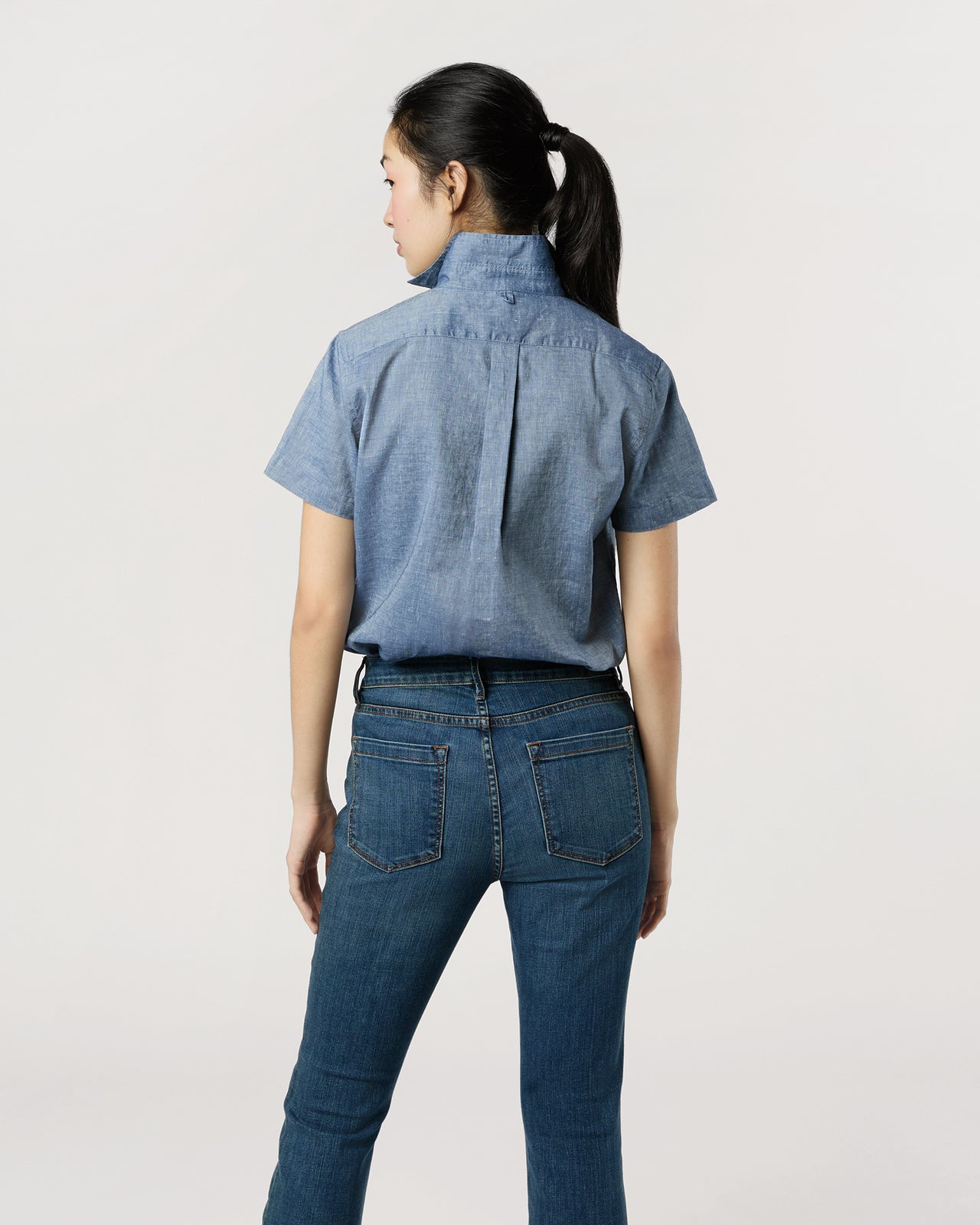 Scout Shirt in Indigo Cotolino Chambray