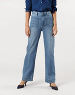 Load image into Gallery viewer, Coco Patch Pocket Jean in 7-Year Indigo Stretch Denim
