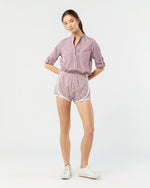 Load image into Gallery viewer, Track Short in Pink Katie &amp; Millie Liberty Fabric
