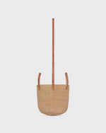 Load image into Gallery viewer, Small Majani Shopper Basket in Natural Brown
