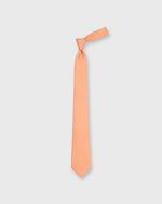 Load image into Gallery viewer, Silk Print Tie in Orange/Bone Rings
