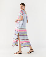 Load image into Gallery viewer, Gasira V-Neck Caftan in Cirq Citrus
