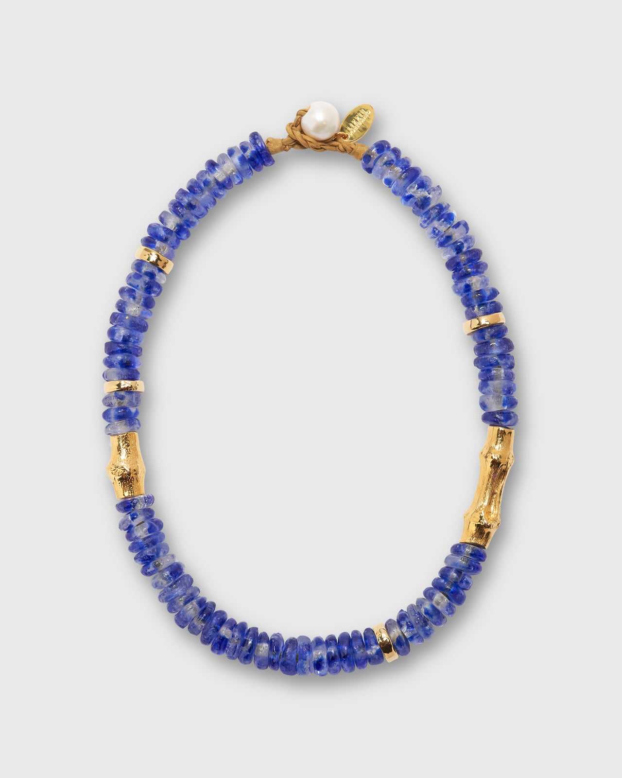 Toga Beach Necklace in Dark Blue Wave