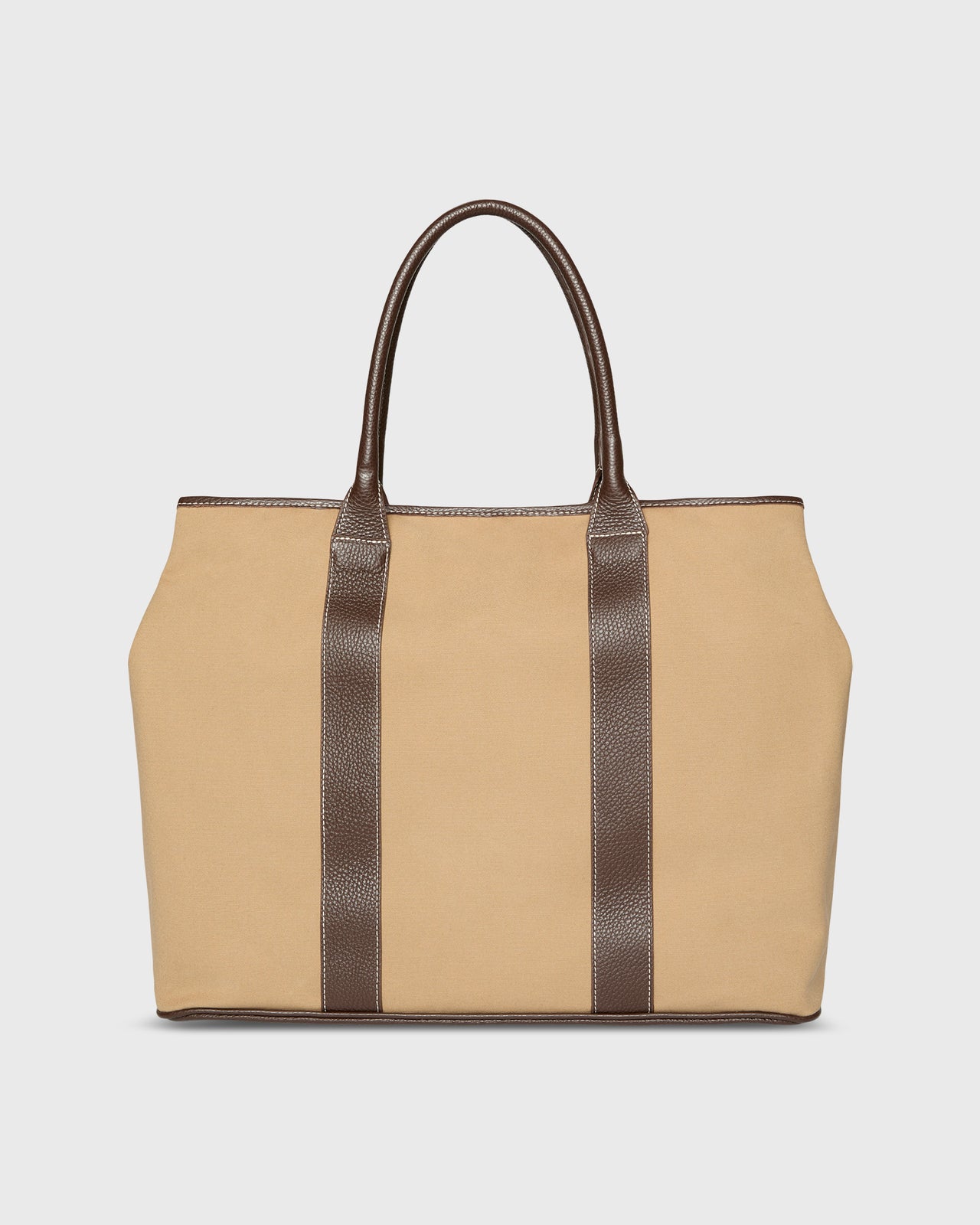 Weekend Tote in Sand Canvas