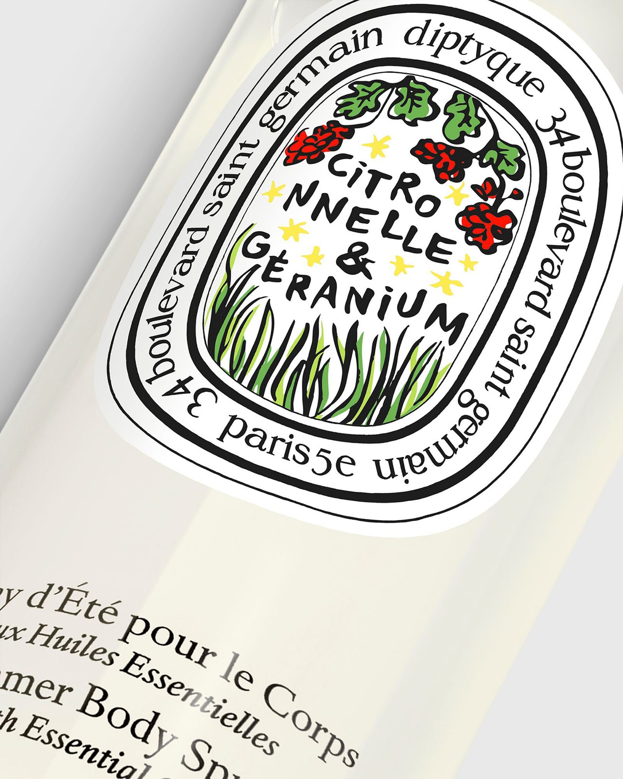 Limited Edition 2025 Summer Body Spray in Citronnelle & Geranium