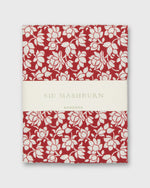 Load image into Gallery viewer, Bandana in Red Little Lotus Liberty Fabric
