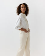 Load image into Gallery viewer, Lina Blouse in Ivory Poplin
