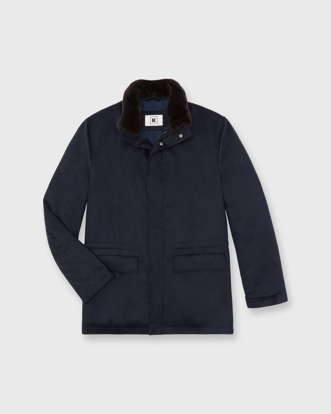 Saltaw Coat in Navy