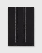 Load image into Gallery viewer, Sheer Geometric Art Scarf in Black
