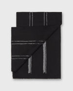 Load image into Gallery viewer, Sheer Geometric Art Scarf in Black
