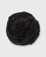 Load image into Gallery viewer, Sheer Geometric Art Scarf in Black
