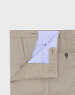 Load image into Gallery viewer, Dress Trouser in Barley Wool Hopsack
