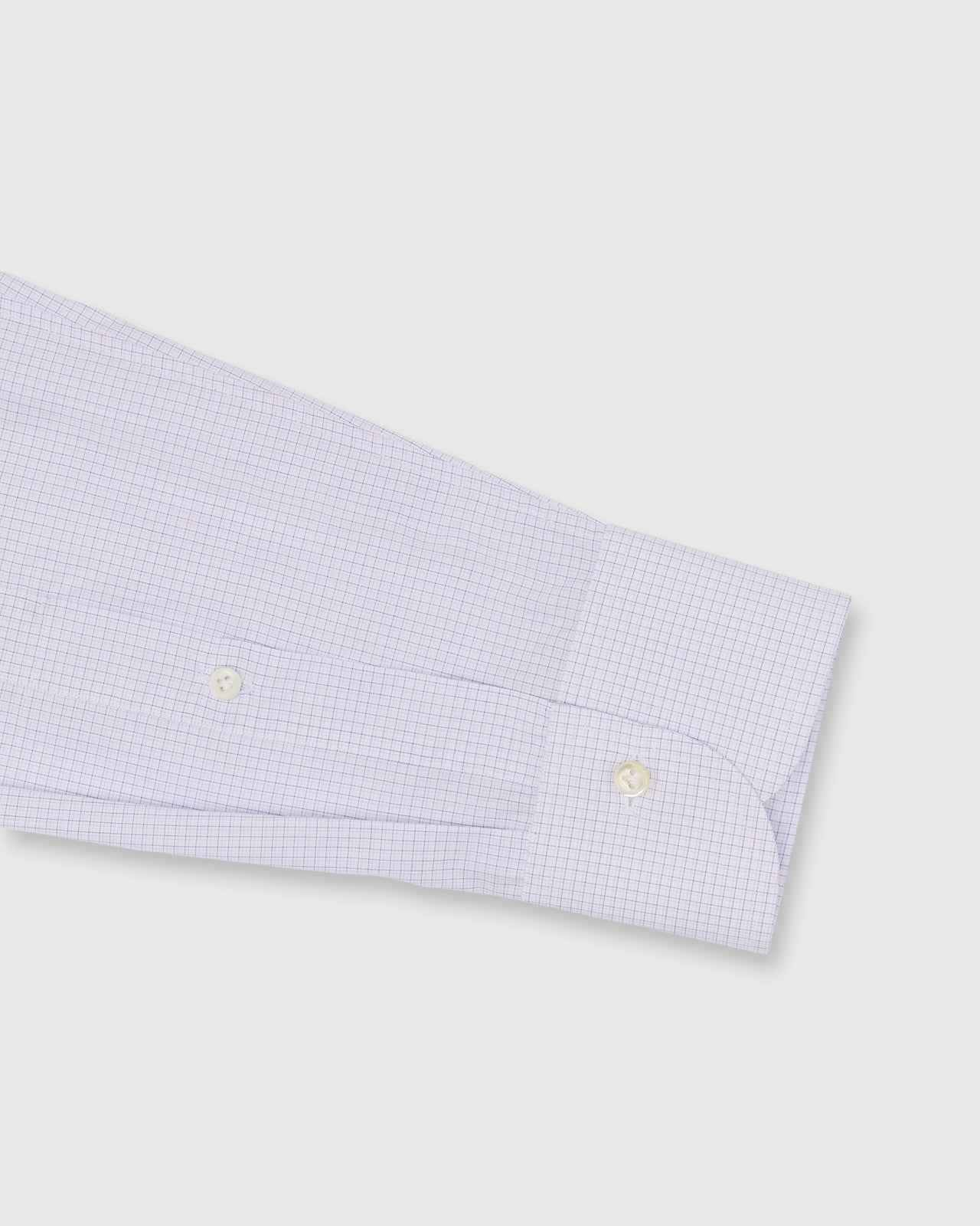 Otto Handmade Dress Shirt in White/Pink/Blue Check Poplin