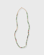 Load image into Gallery viewer, Very Small African Beads in Green/Red Multi
