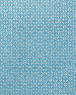 Load image into Gallery viewer, Silk Print Tie in Blue Gancini Foulard
