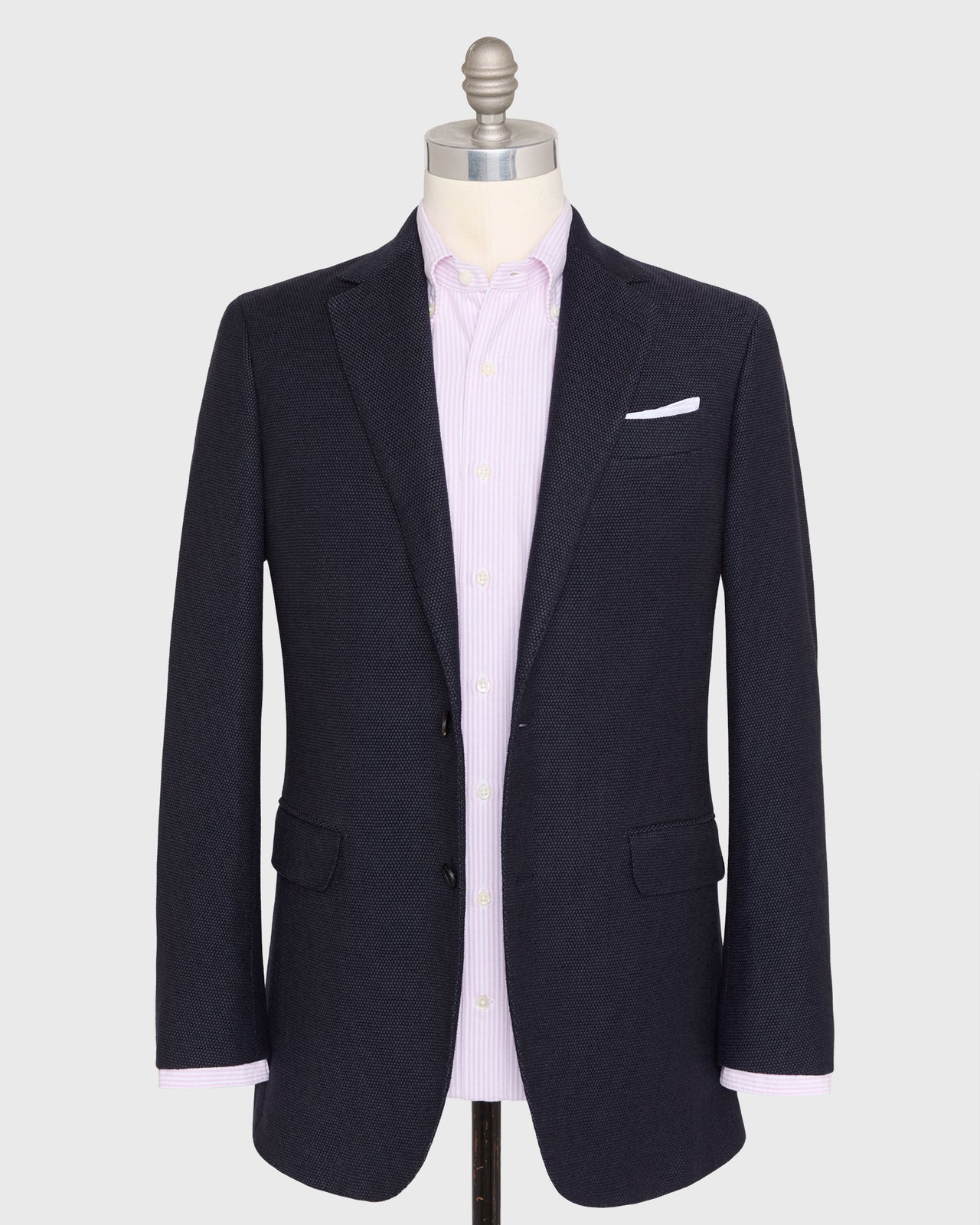 Virgil No. 2 Jacket in Navy Monk's Cloth