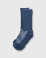 Load image into Gallery viewer, Statement Crew Socks in Selvedge
