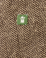 Load image into Gallery viewer, Ghost Rider Jacket in Chocolate/Wheat Herringbone
