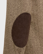 Load image into Gallery viewer, Ghost Rider Jacket in Chocolate/Wheat Herringbone
