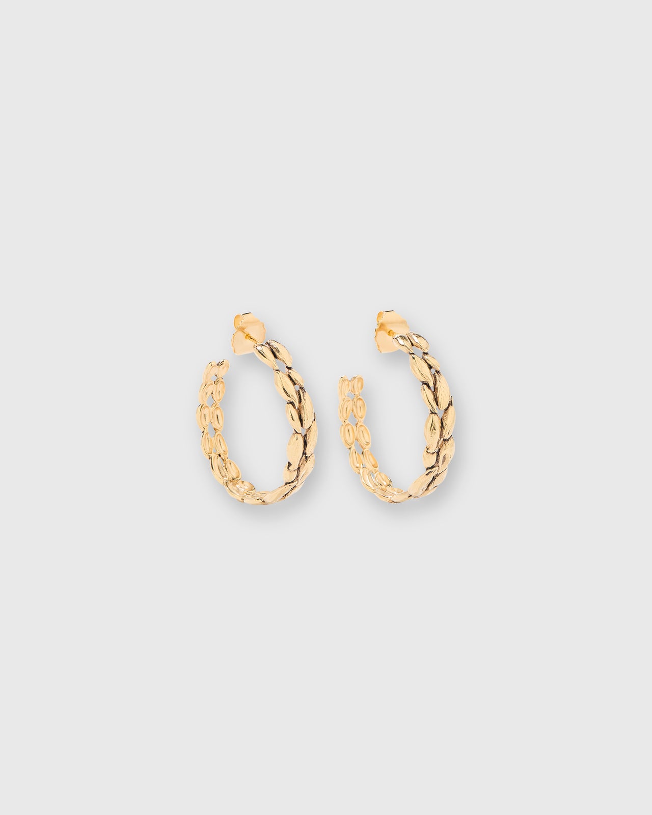 Difenda Hoop Earrings in Gold